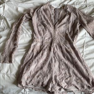 Gianni Bini Lavender Romper